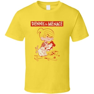 Dennis The Menace Retro Vintage Cartoon T Shirt