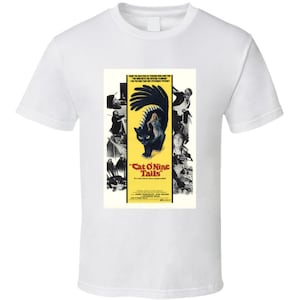 Cat O Nine Tails 70s Italy Movie Italian Classic Thriller T Shirt