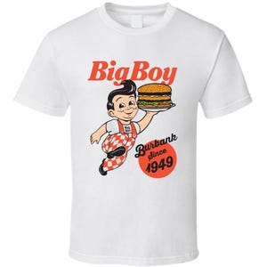 Big Boy Restaurant Burgers Retro Classic T Shirt