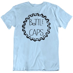 Kronkorken Candy Retro Halloween Kostüm Gruppe Idee Blau Zucker Lustiges T Shirt