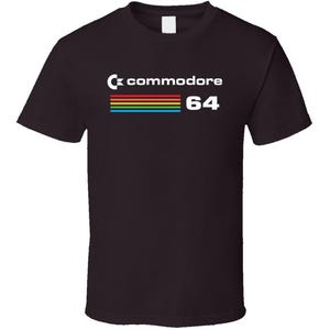 Commodore 64 Retro Computer T Shirt