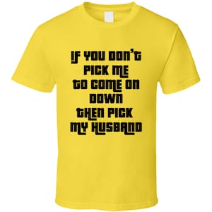 Price Is Right Husband Family Group Game Show Contestant Tv Show T Shirt