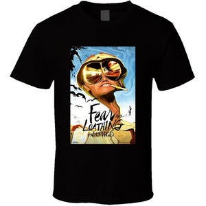 Fear &amp; Loathing in Las Vegas Movie Poster Psychedelic T Shirt