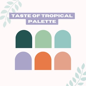 Polymer Clay Pastel Color Recipe, Color mixing Recipe, Souffle, Tropical Palette, Bright Palette, Digital Download Recipe, How to Guide