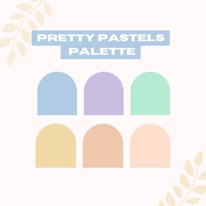 Polymer Clay Pastel Color Recipe, Color mixing Recipe, Souffle,Spring Palette,Pastel Palette, Digital Download Recipe, How to Guide