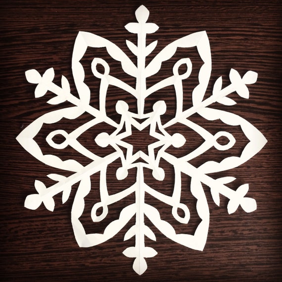 Paper Snowflake Patterns❄️Making Paper Snowflakes🎄DIY Christmas