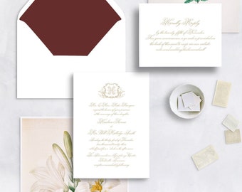 Luxury Wedding Invitations - Royal Suite