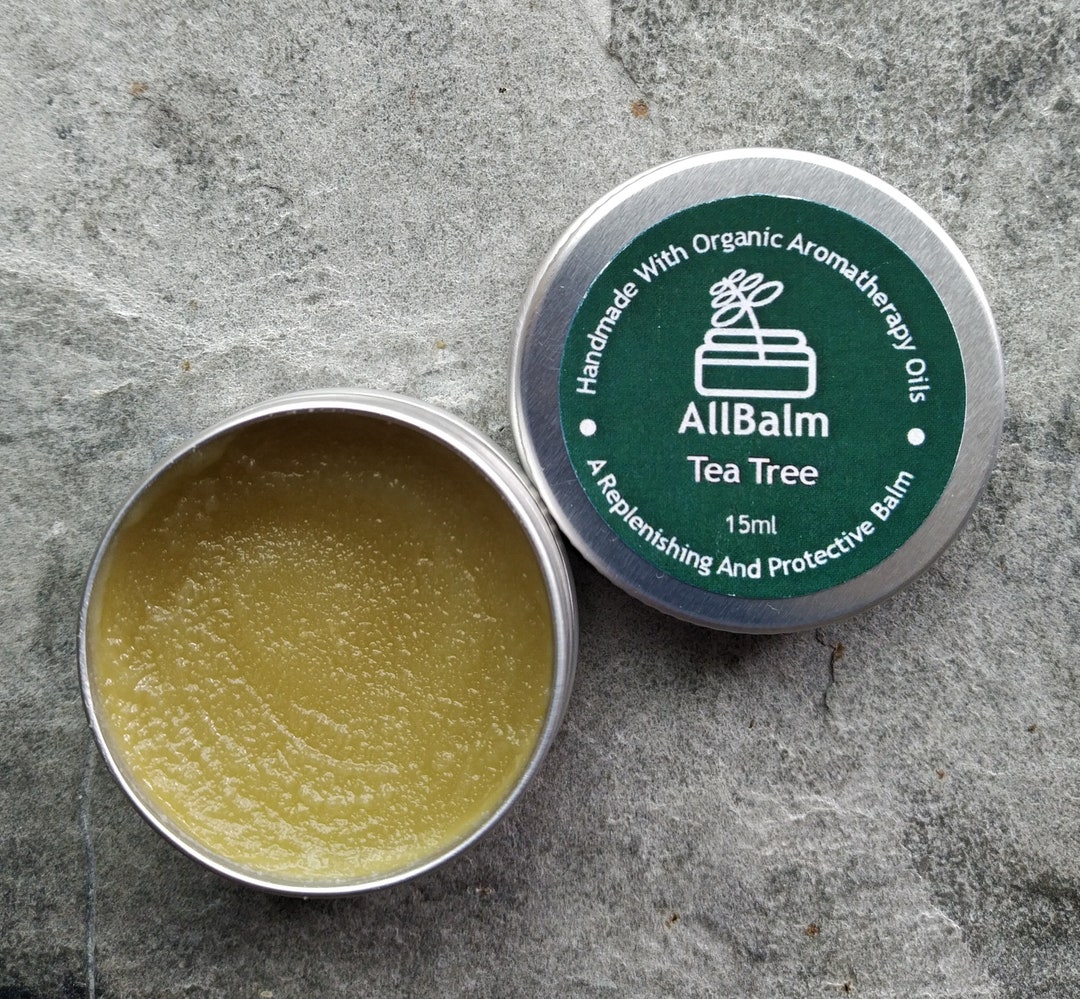 Tea Tree Balm Aromatic Organic Oils Vegan Friendly & Etsy UK