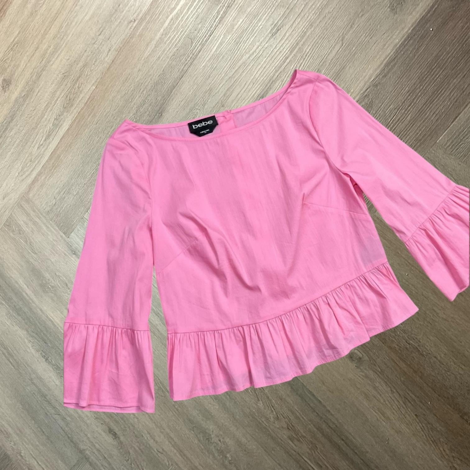 Vintage Bebe Top Pink - Etsy