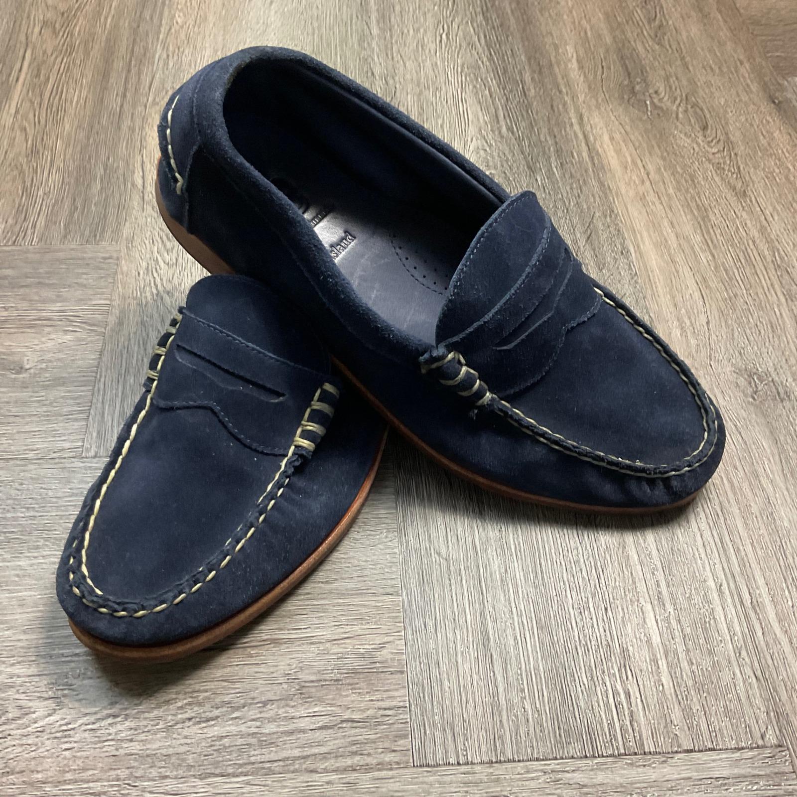 Allen Edmonds Sea Island Suede Penny Loafer Driving 