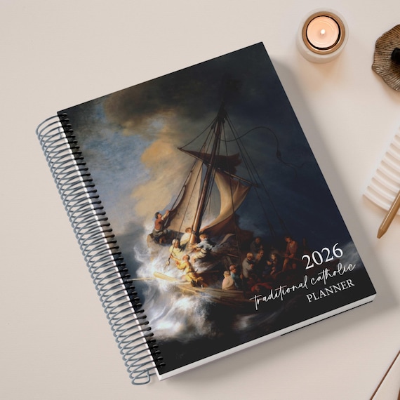 2026 Traditional Catholic Planner: Horizontal Weekly Layout, 1962 Missal