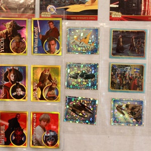 Star Wars Episode 1 Trading Cards: Complete Set with Binder