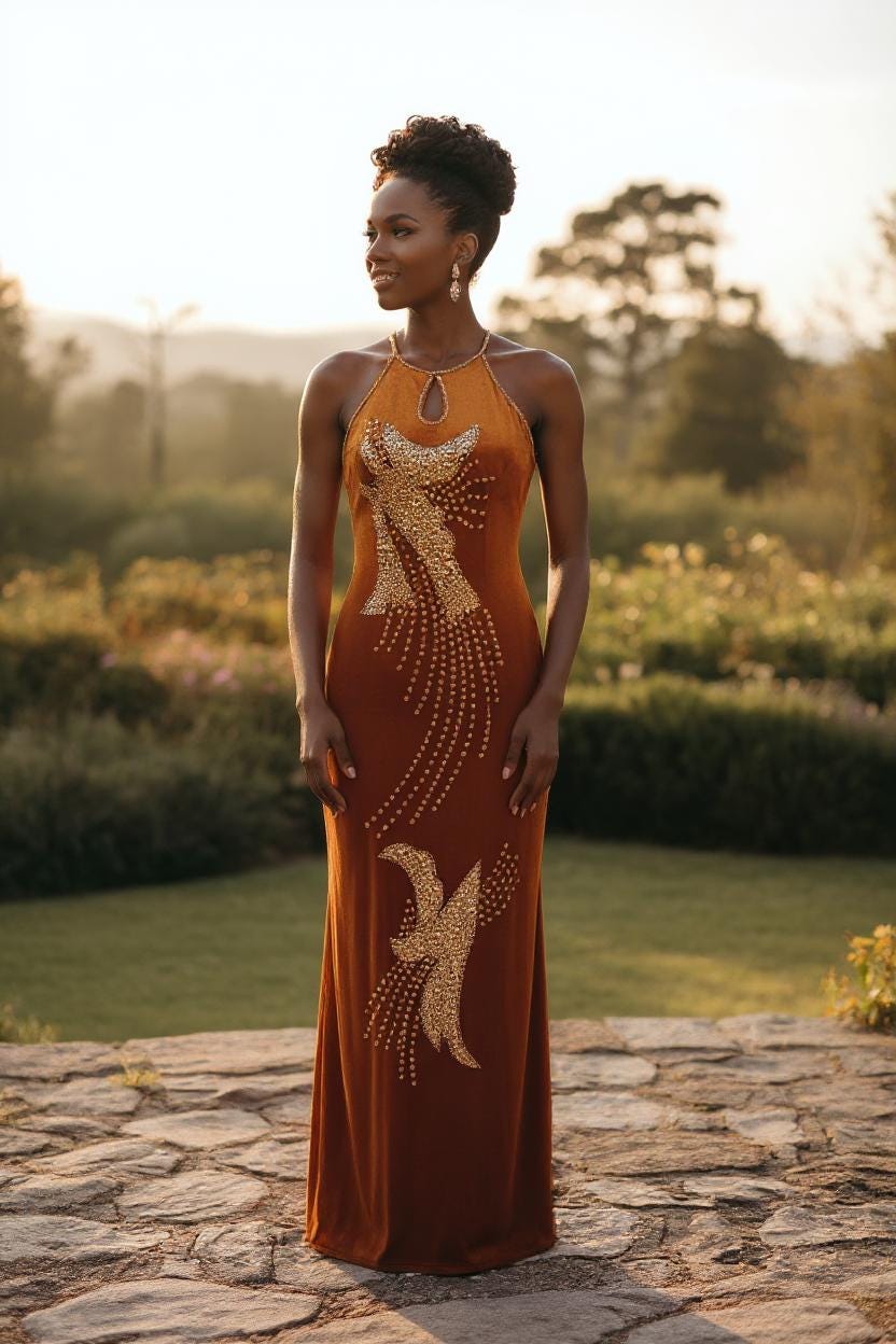 strapless open back dress Black Long Mermaid V-neck Appliques Lace Sequined Open Back Prom Dress main image 0