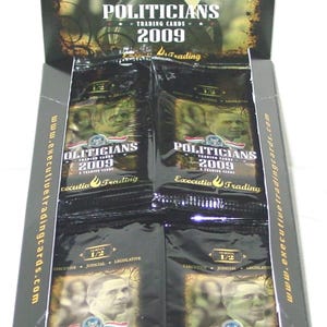 2009 Political Trading Cards: Series 1/2 Sealed Packs