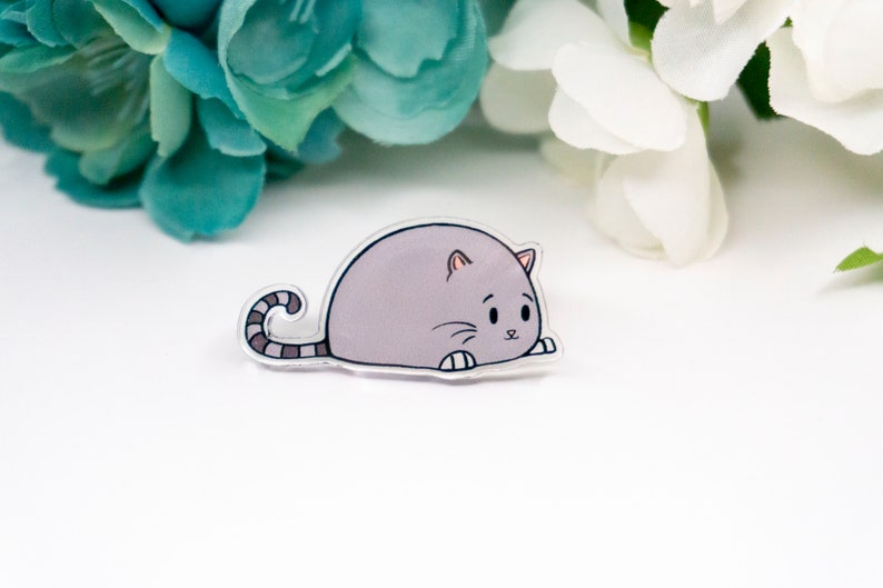 Cute Adorable Kawaii Acrylic Pins Acrylic Pin Bundle Animal Pins and Characters