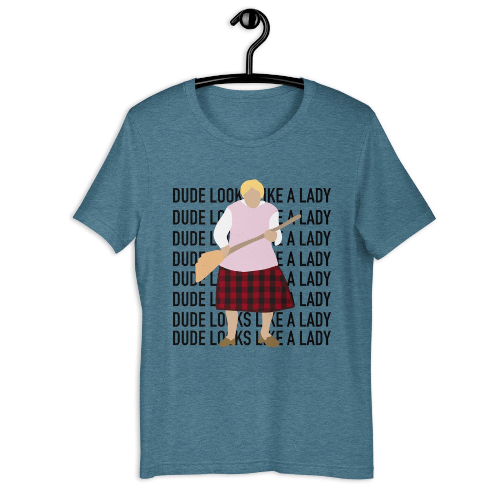 Dude Looks Like A Lady Mrs Doubtfire Dude Looks Like a Lady Mrs. Doubtfire Short-Sleeve Unisex | Etsy