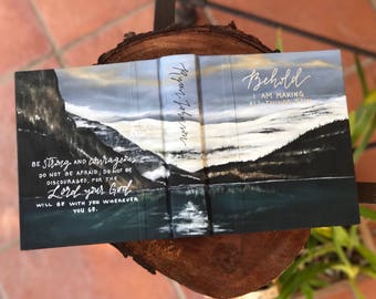 hand painted bible etsy
