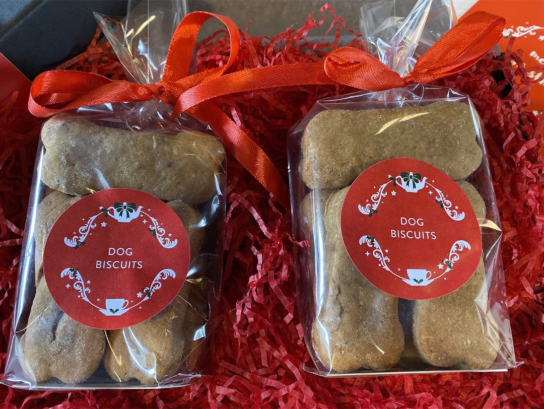 Christmas Indulgent Dog Biscuit Box Etsy Australia