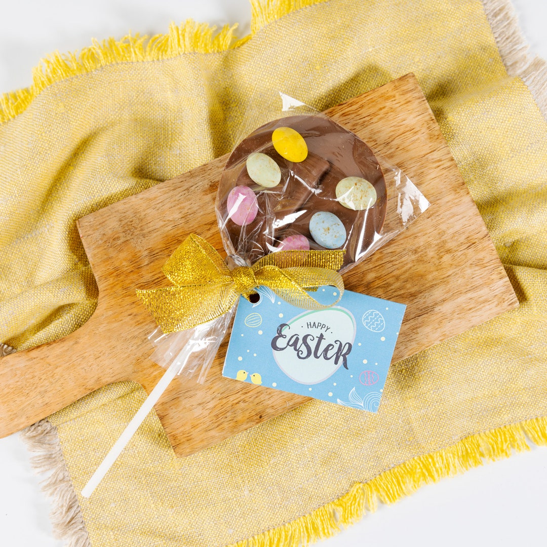 Luxury Chocolate Easter Lolly & Mini Eggs Etsy