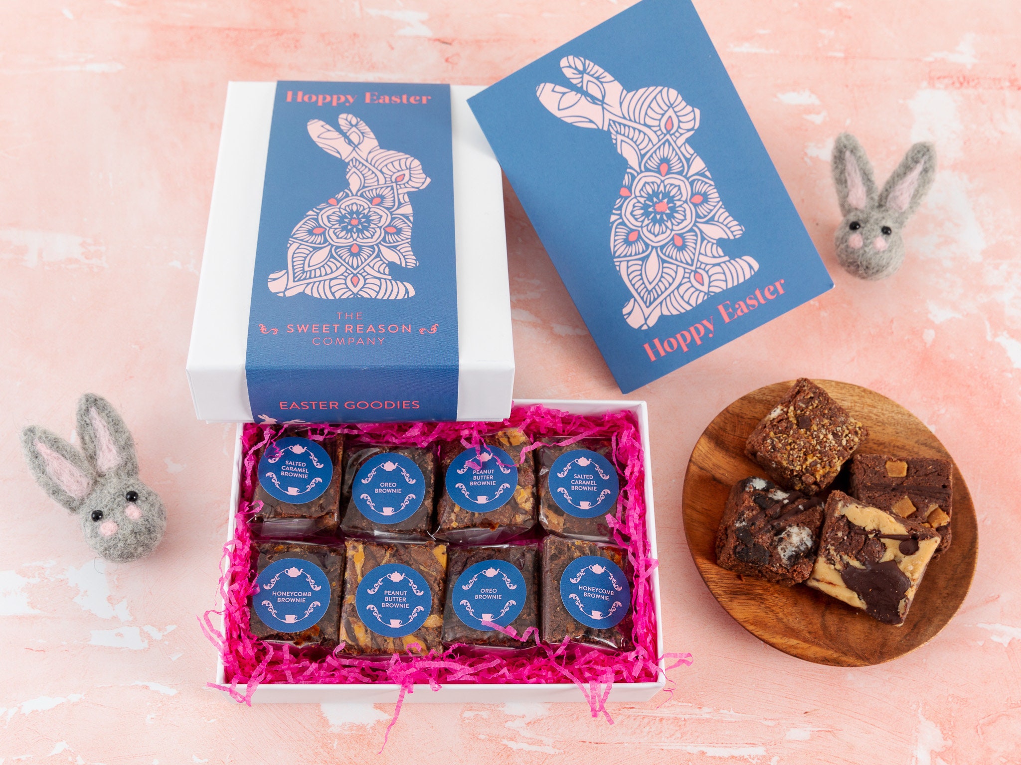 Easter Bunny Luxury Brownie Gift Etsy