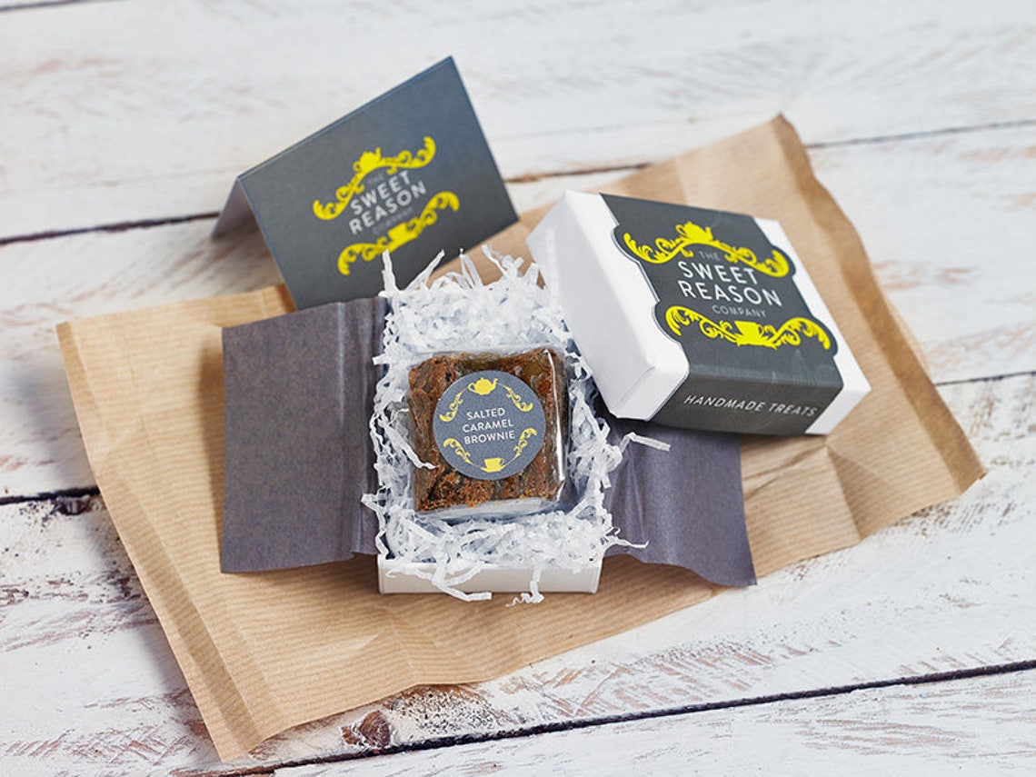 Mini Brownie Gift Box Etsy