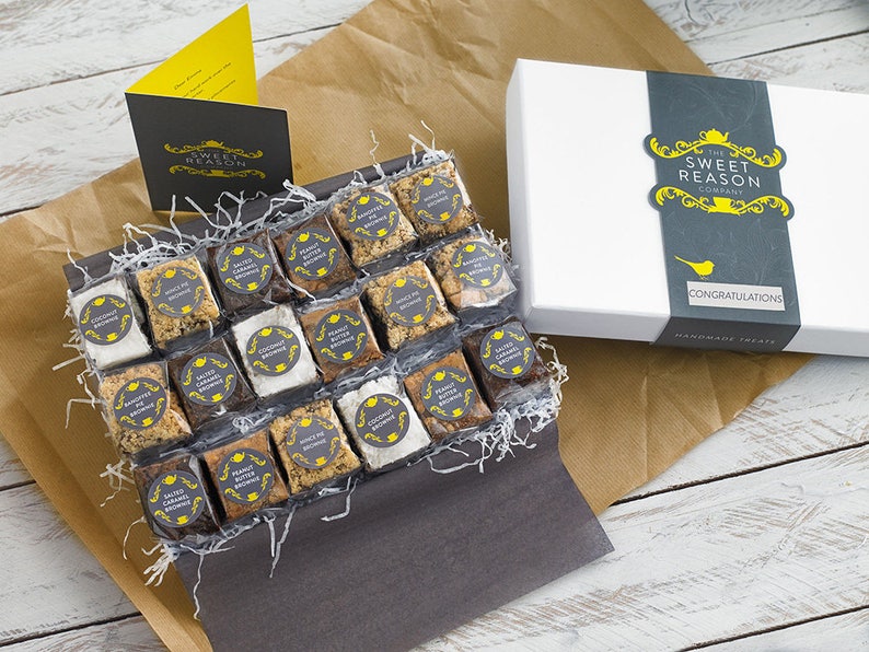 Indulgente Brownie Gift Box Sin gluten imagen 1