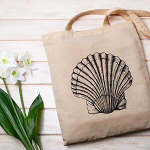 Details about   "SUNRISE SEASHELLS" Canvas MARKET/BEACH/FARMERS TOTE BAG Reusable Recycled 