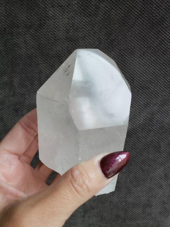 Thera Crystals® Clear Quartz Point for Acupressure
