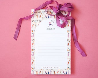 Lined notepad. Cute notepad lined. 4.25x7". Notepad planner. Lined memo pad. To do list note pad. Writing pad. Gift for her. Gift for girl.