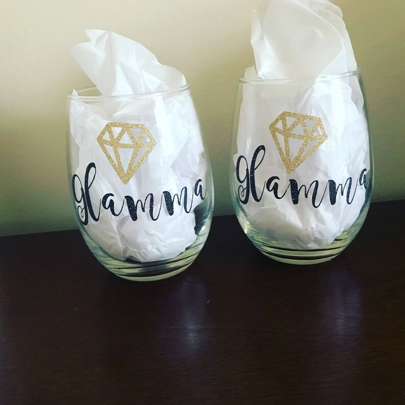 Vinyl Stemless Wine Glasses Etsy