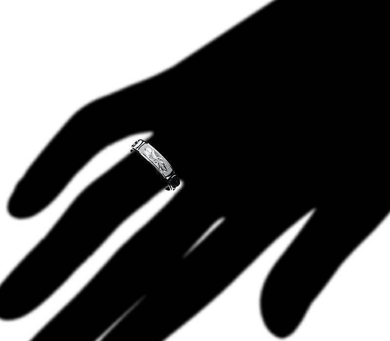 Simple Vintage Thin Plain Band Ring Sterling Silver 4.2mm Etsy