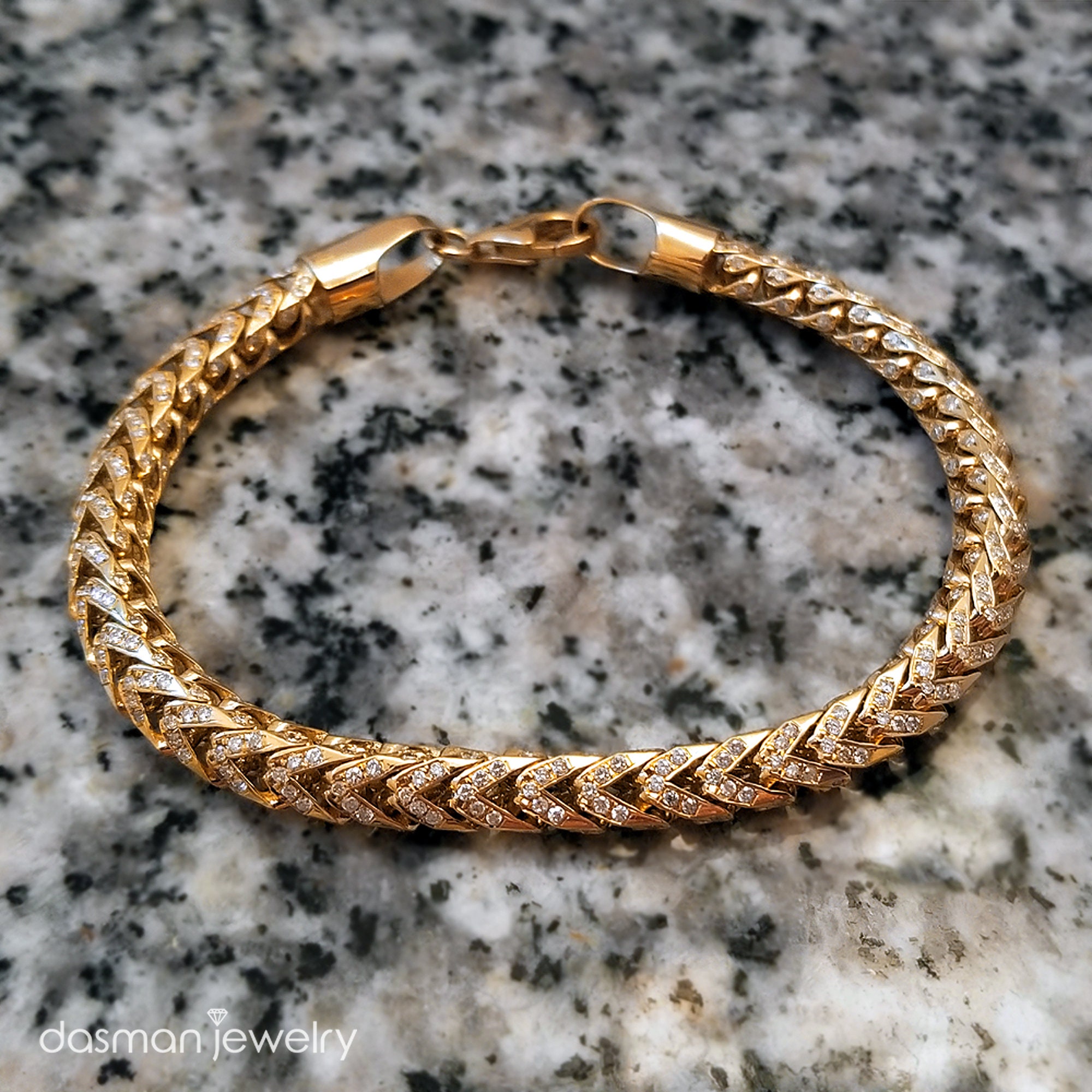 14k Yellow Gold Diamond Cut Round Franco Bracelet 8.75 5.2mm Fathers Day  Gift/best Selling Sale - Etsy Norway