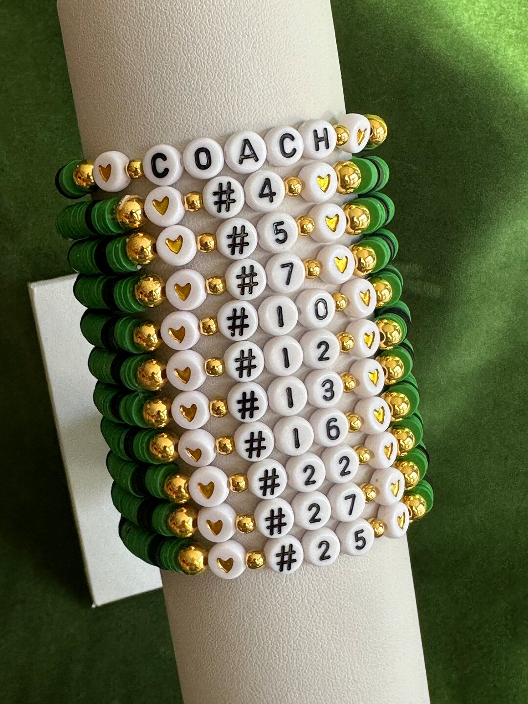 Custom Sport Team Bracelets, Volleyball Team Bracelets, Soccer Team