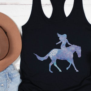 Appaloosa Pferd Damen Racerback Tank | Appaloosa Tank Top, Appaloosa Pferde Shirt, Geschenk für Appaloosa Besitzer oder Reiter, Appaloosa Geschenk