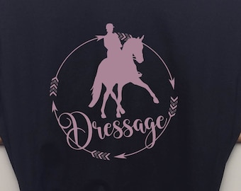 Half Pass Dressage Shirt | Dressage T-Shirt, Dressage Gift, Gift for Dressage Rider, Dressage Horse Shirt, Dressage Trainer Gift