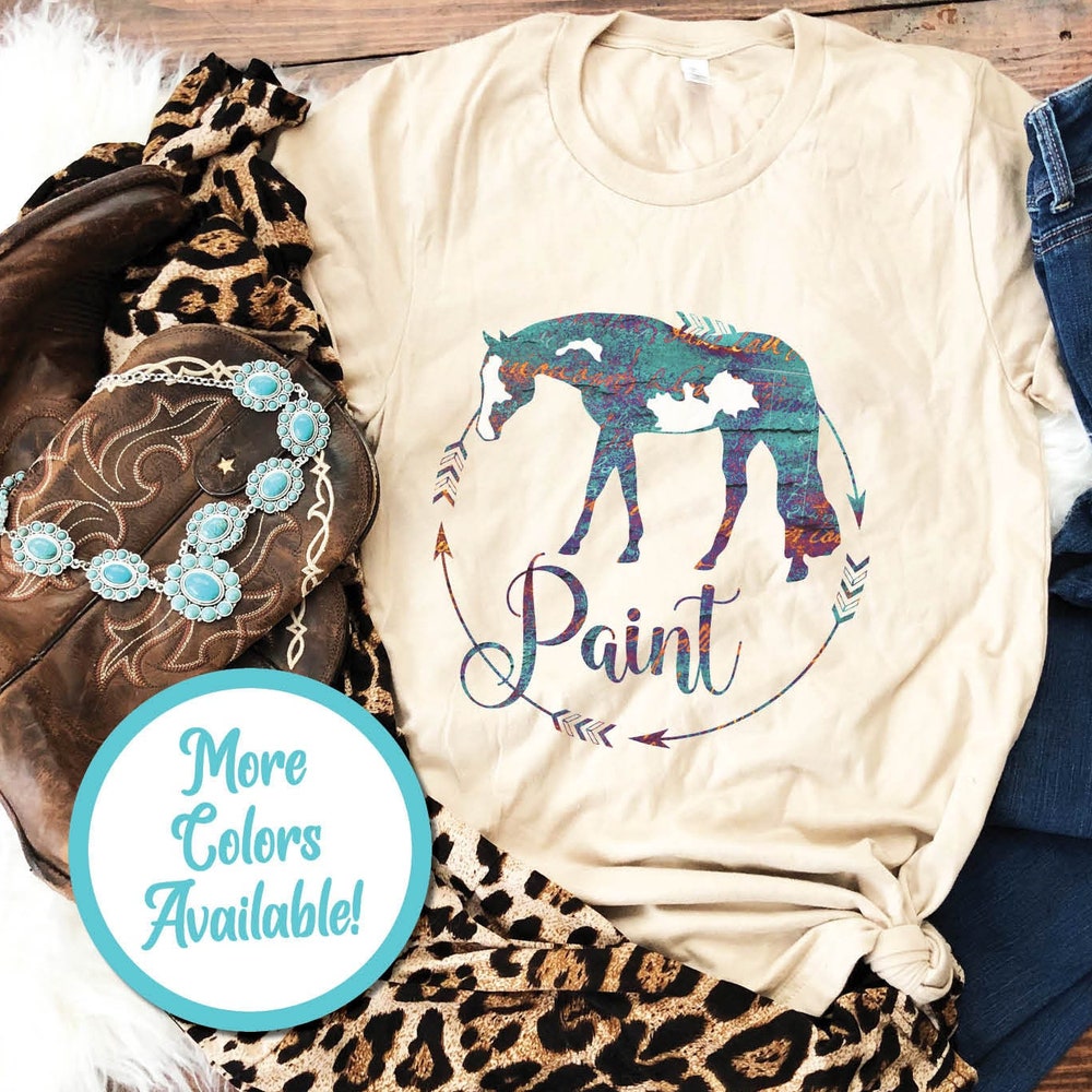 Paint Horse Shirt | Paint Horse T-Shirt, Paint Horse Gift, Gift For Paint Horse Owner, Paint Horse T Shirt, Paint Horse Show Shirt Alwasky
