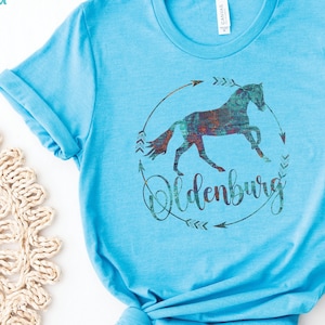 Oldenburg Horse Shirt | Oldenburg T-Shirt, Oldenburg Horse Owner Gift, Warmblood Horse Shirt, Horse Breed Tee, Dressage Shirt