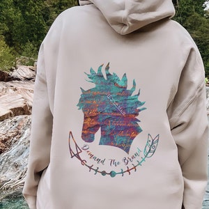 Demand The Brand Mustang Horse Sweatshirt | Mustang Horse Hoodie, Mustang Horse Sweater, Gift for Mustang Horse Owner, BLM Mustang Hoodie