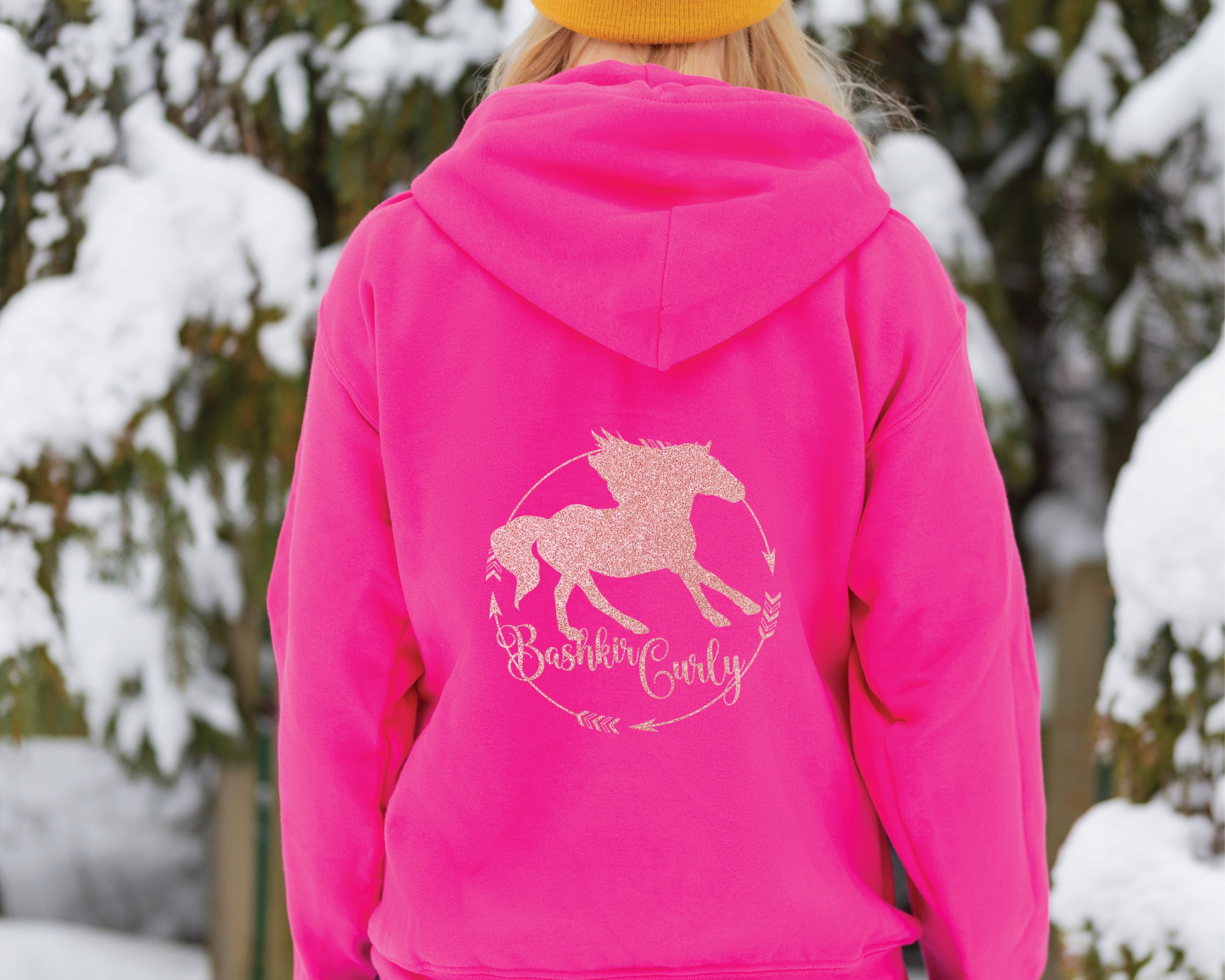 Bashkir Curly Horse Sweatshirt American Curly Horse Hoodie   Etsy