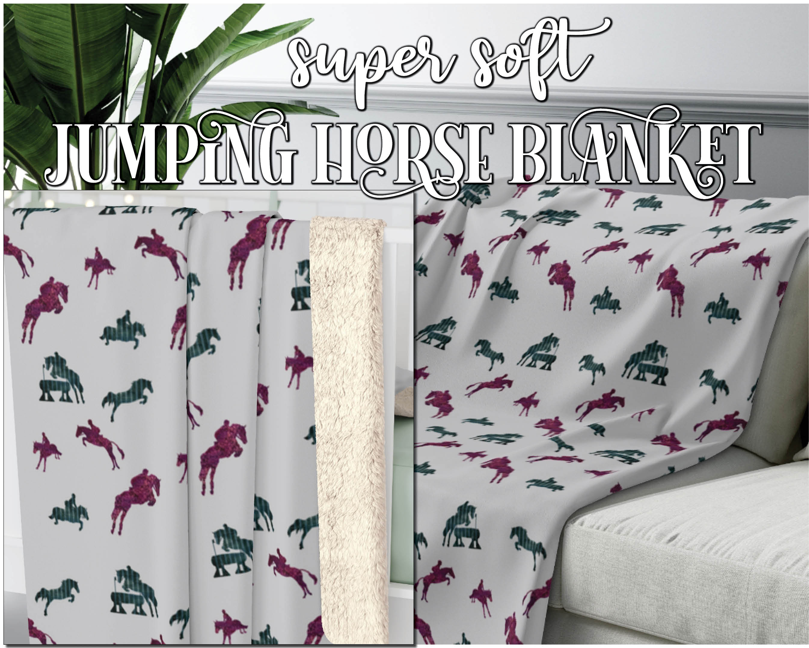 Equestrian Blanket Etsy Canada
