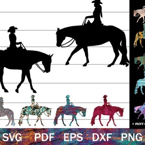 Horse Show SVG für Cricut, Cowgirl und Western Pferd PNG, Western Pleasure & Horsemanship geschnitten Dateien für Crafting, Horse Show Clip Art