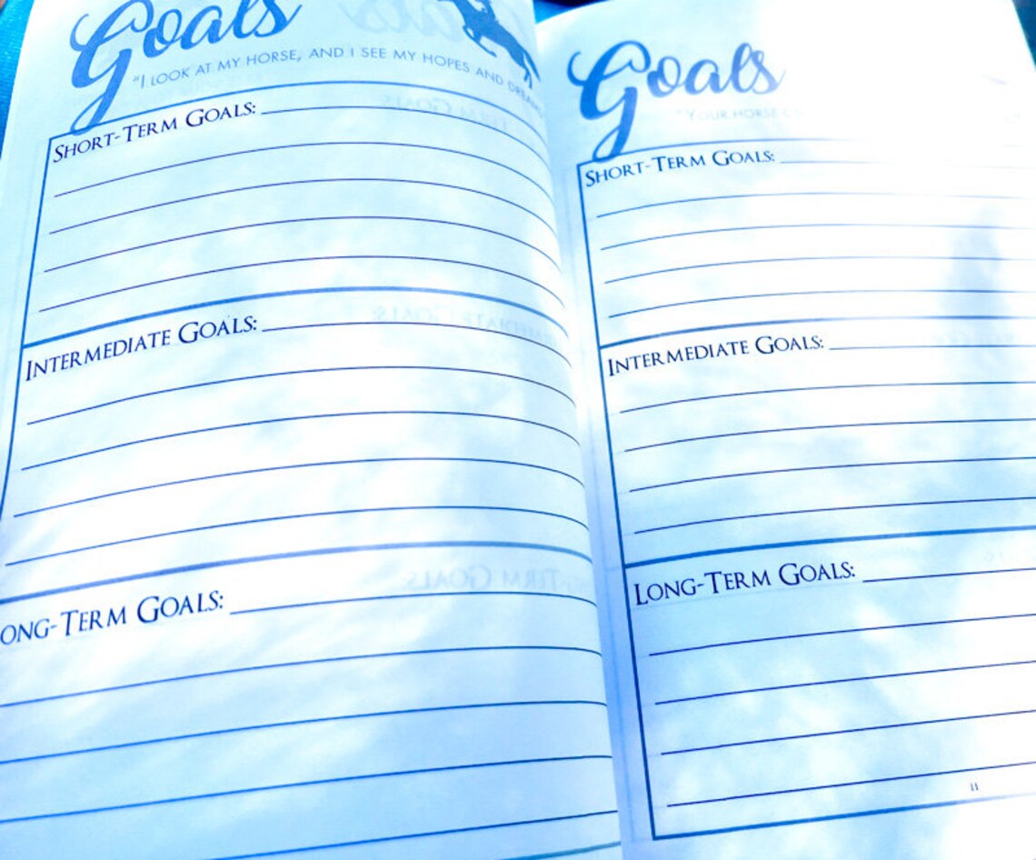 Barrel Racer's Journal - Printed Version | Barrel Racing Log Book ...