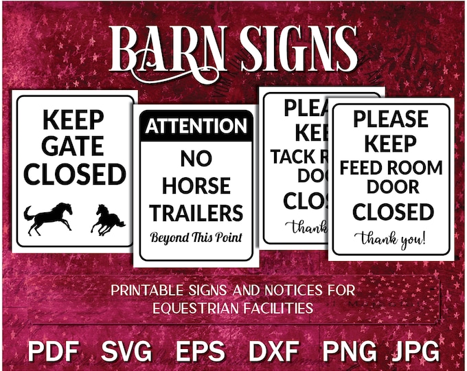Barn Rules.pdf Barn Rules, Rustic, Western, Antiqued, Wooden Sign - Etsy Canada