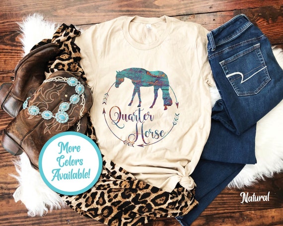 Quarter Horse Shirt | Quarter Horse T-Shirt, Quarter Horse Gift, Gift for Quarter Horse Owner, Quarter Horse T Shirt, Horse Show Shirt