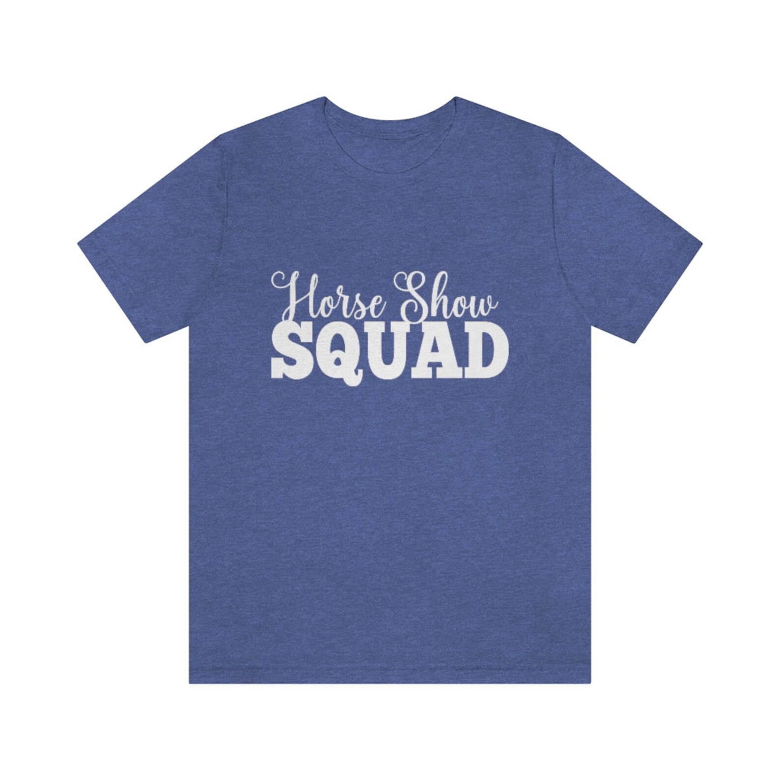 Horse Show Squad Shirt Team Horse Show Tshirts Horse Squad Etsy