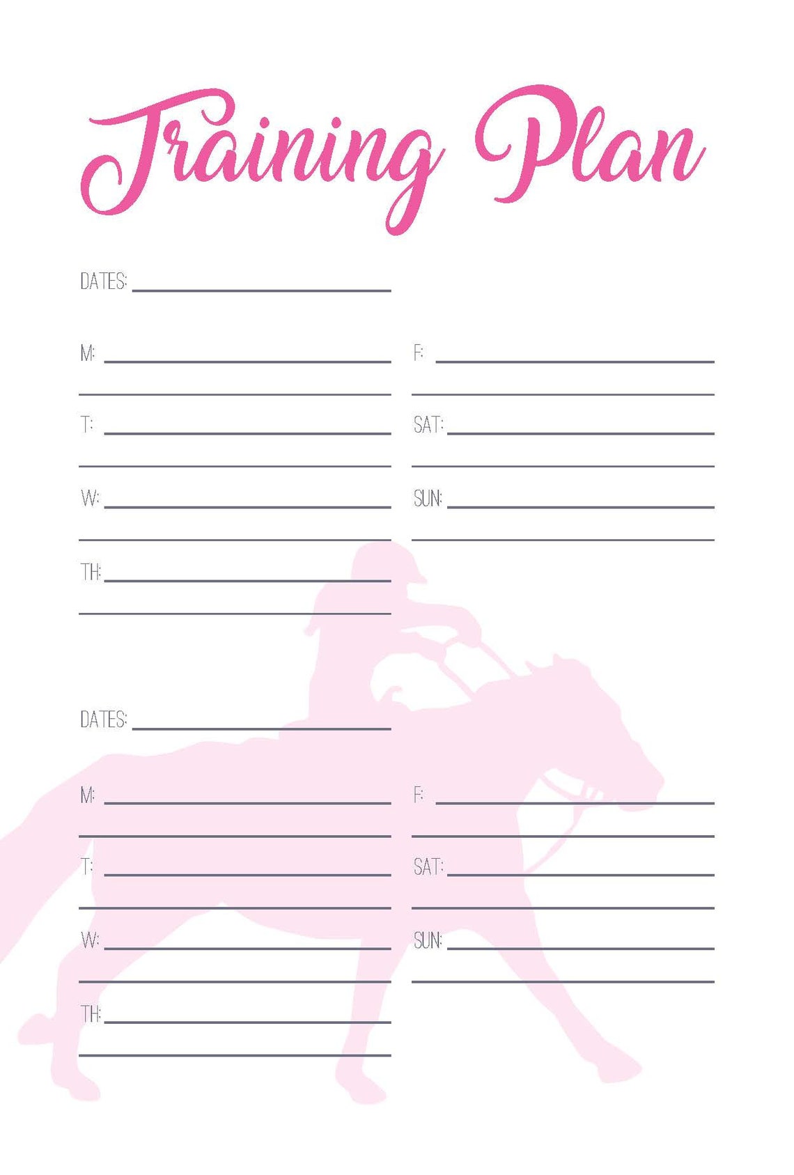 Barrel Racer's Journal - PDF | Barrel Racing Log Book | Barrel Racing ...