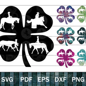 Klee Pferdeshow SVG, Pferdesilhouette Grafikdateien, Western Pferdeshow PNG, Barrel Racer SVG, Pferd Clip Art, Pony Club svg