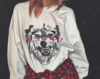 Feminist Sweatshirt Oversized Sweater Womens Clothing Girl Power Boyfriend Fit Sweatshirt Anti Trump Feminist Shirt