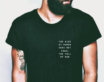 Mens Feminist Shirt Feminist Shirt for Men Mens Clothing Male Feminist T Shirt Anti Trump Womens March Shirt Boyfriend Gift Mens TShirt