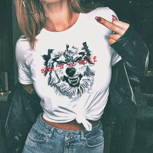 Feminist Shirt She Wolf Shirt Feminist T Shirt Girl Boss Shirt Anti Trump Feminist Tshirt Girl Power Shirt Womens Clothing Feminist Gifts